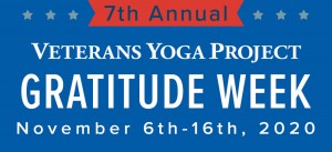 Veterans Yoga Project Gratitude Week