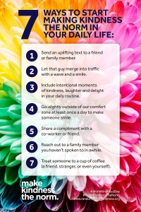 World Kindness Day, 7 Ways